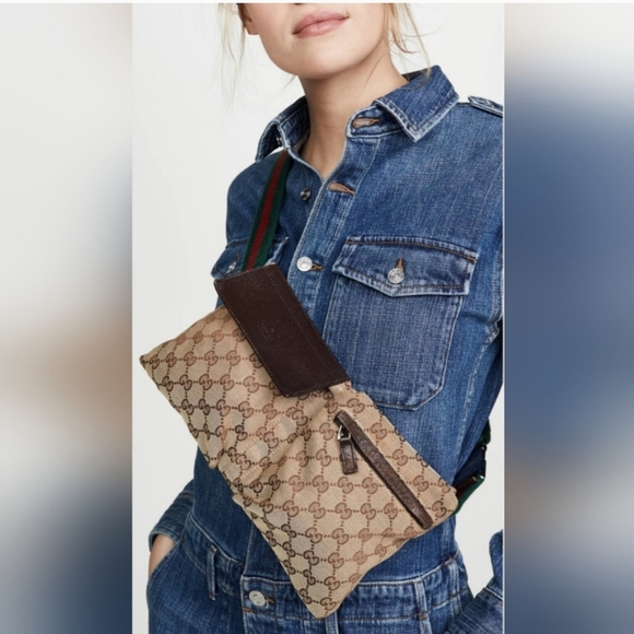 Gucci Handbags - 🔥AUTHENTIC GUCCI🔥 monogram fanny pack belt bag bum bag crossbody